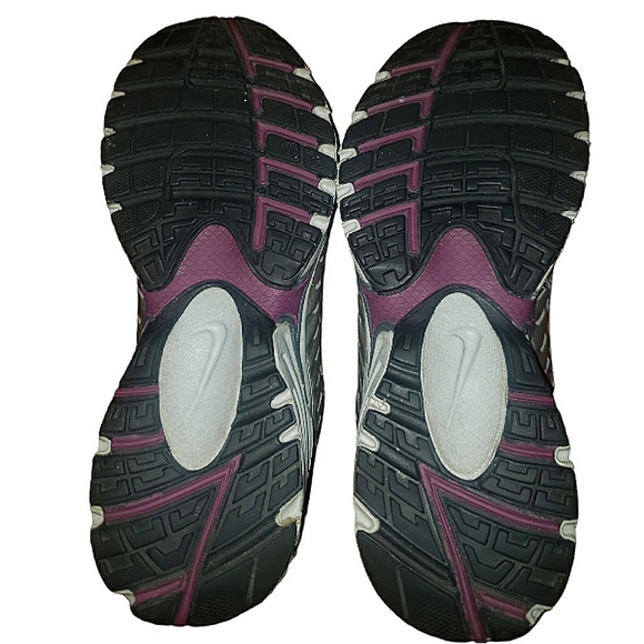 Nike Retro Dart 4 IV Impact Groove & Support Running Sneakers 6.5 Gray/Purple - Picture 10 of 16